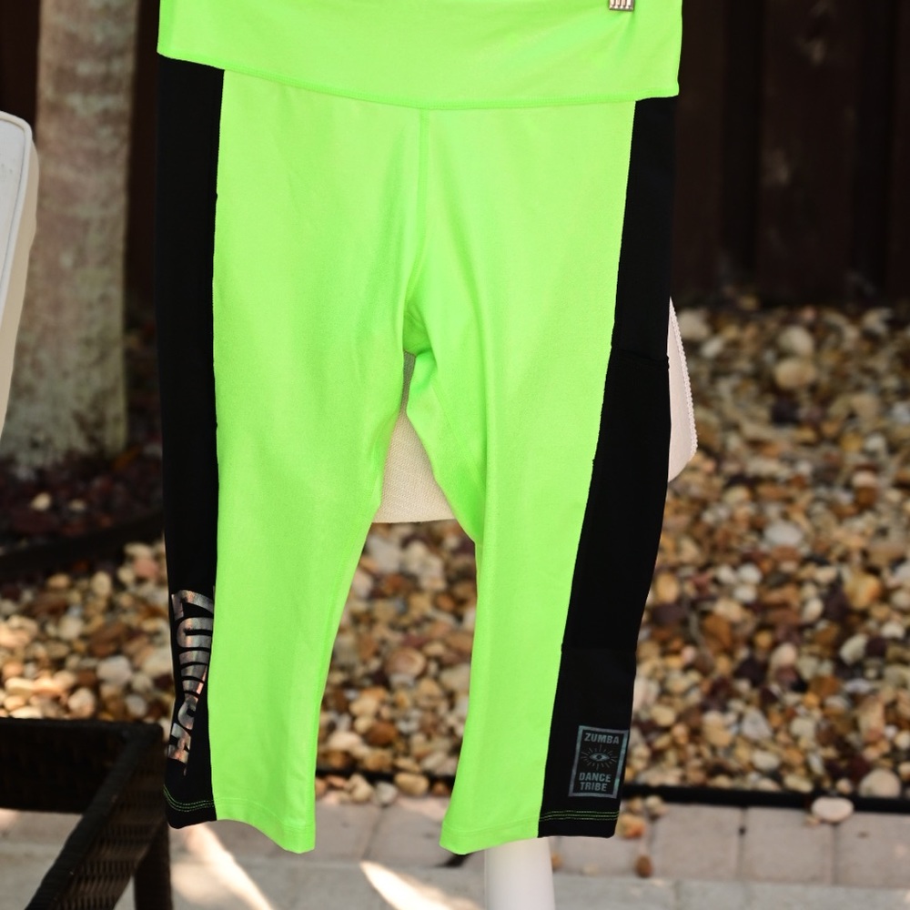 Like new zumba cropped Leggings